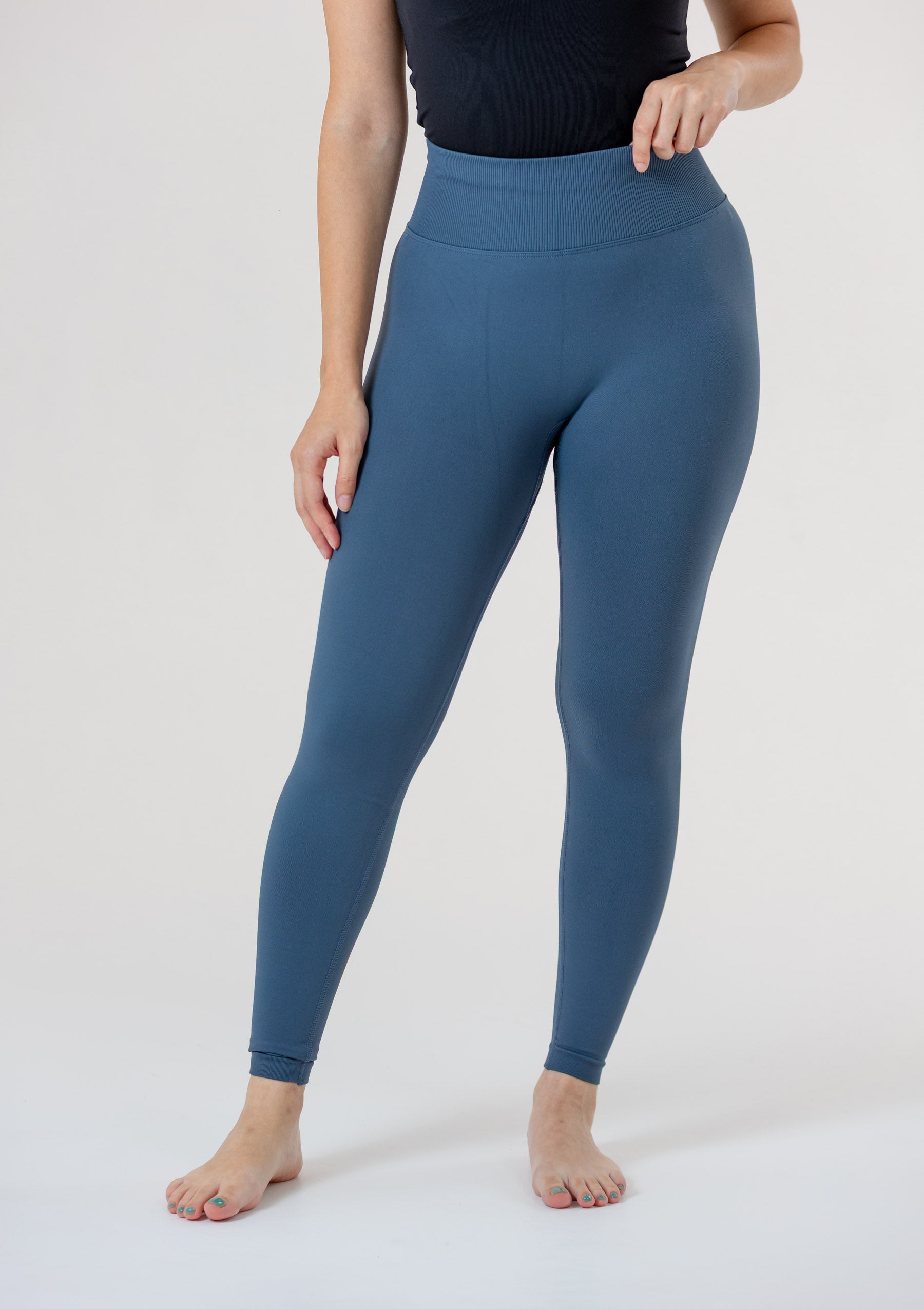 onelit - スクランチ シームレスレギンス／ヨガパンツ